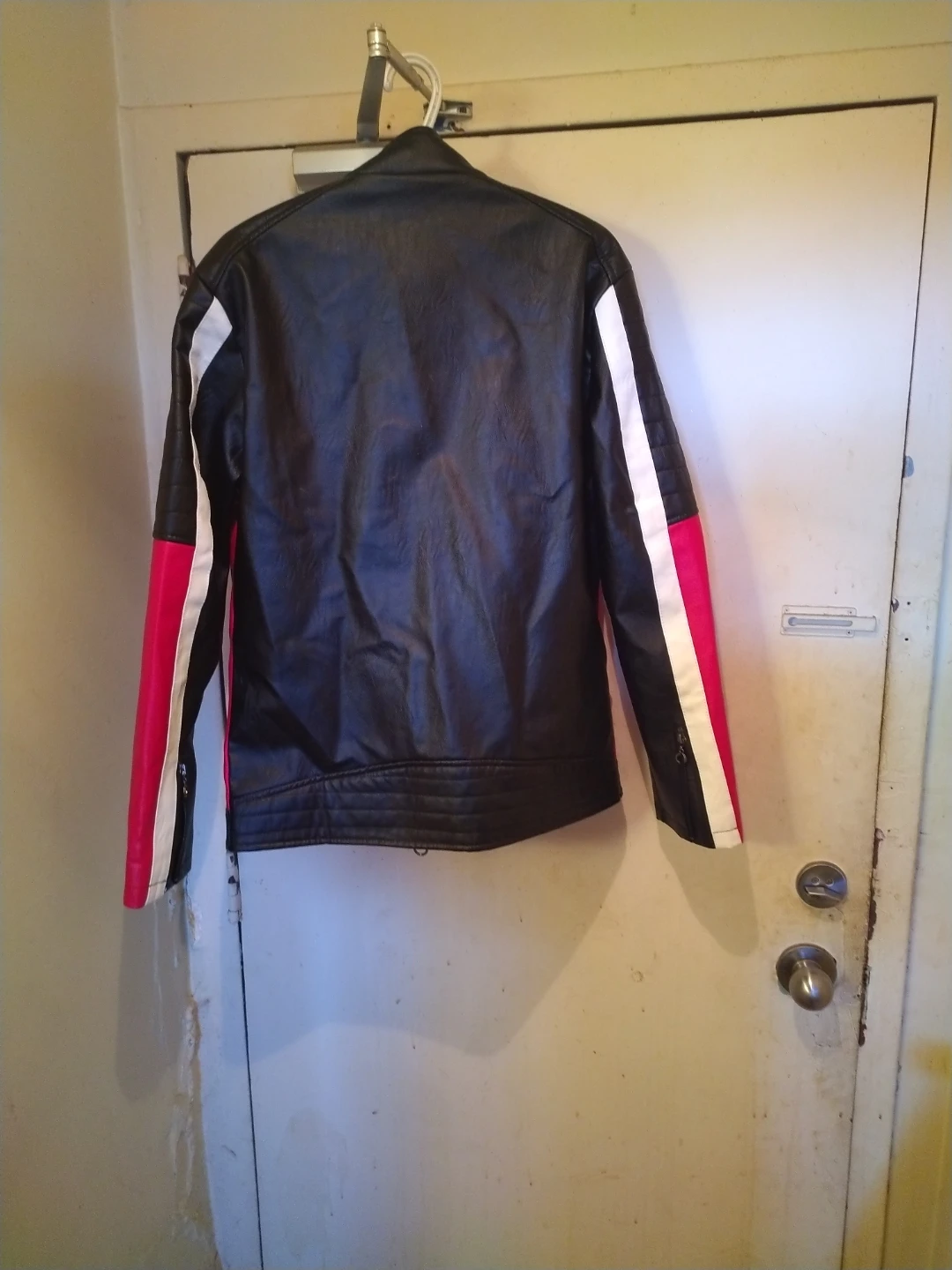 Red and black bike jacket - photo 2