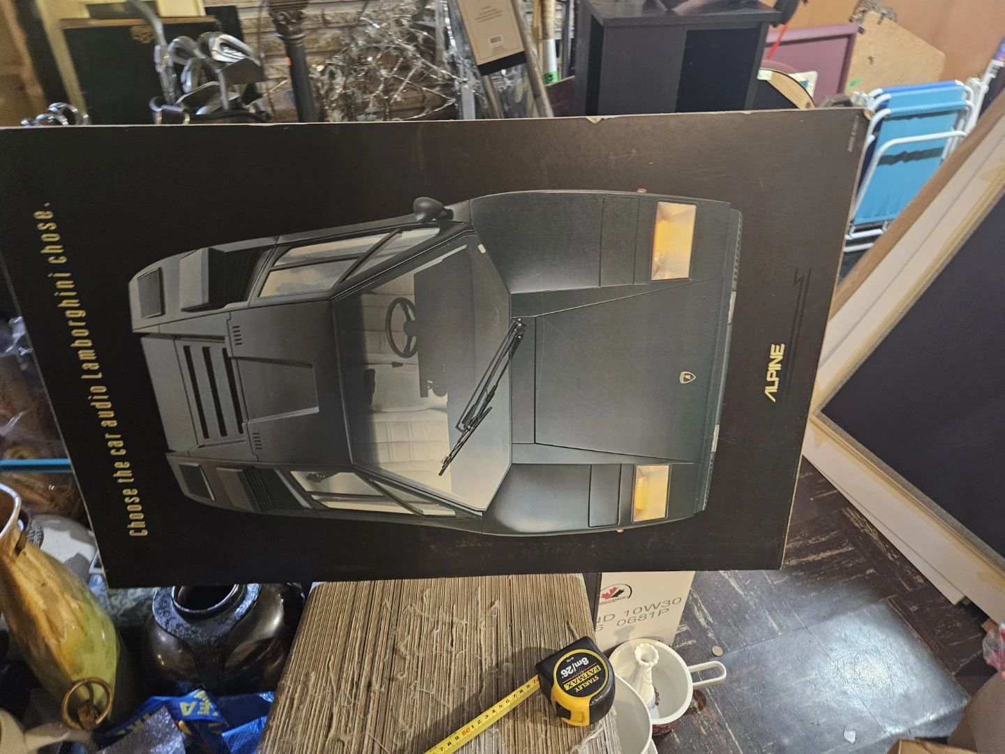 Alpine Car Audio Lamborghini Poster - photo 2