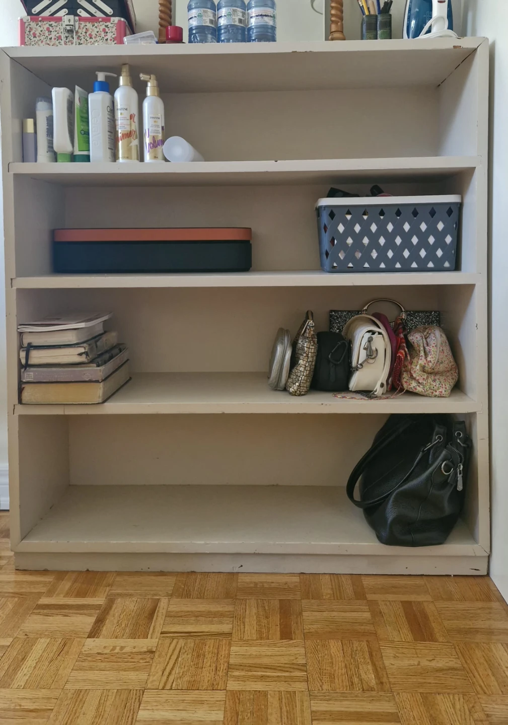 Wooden shelf