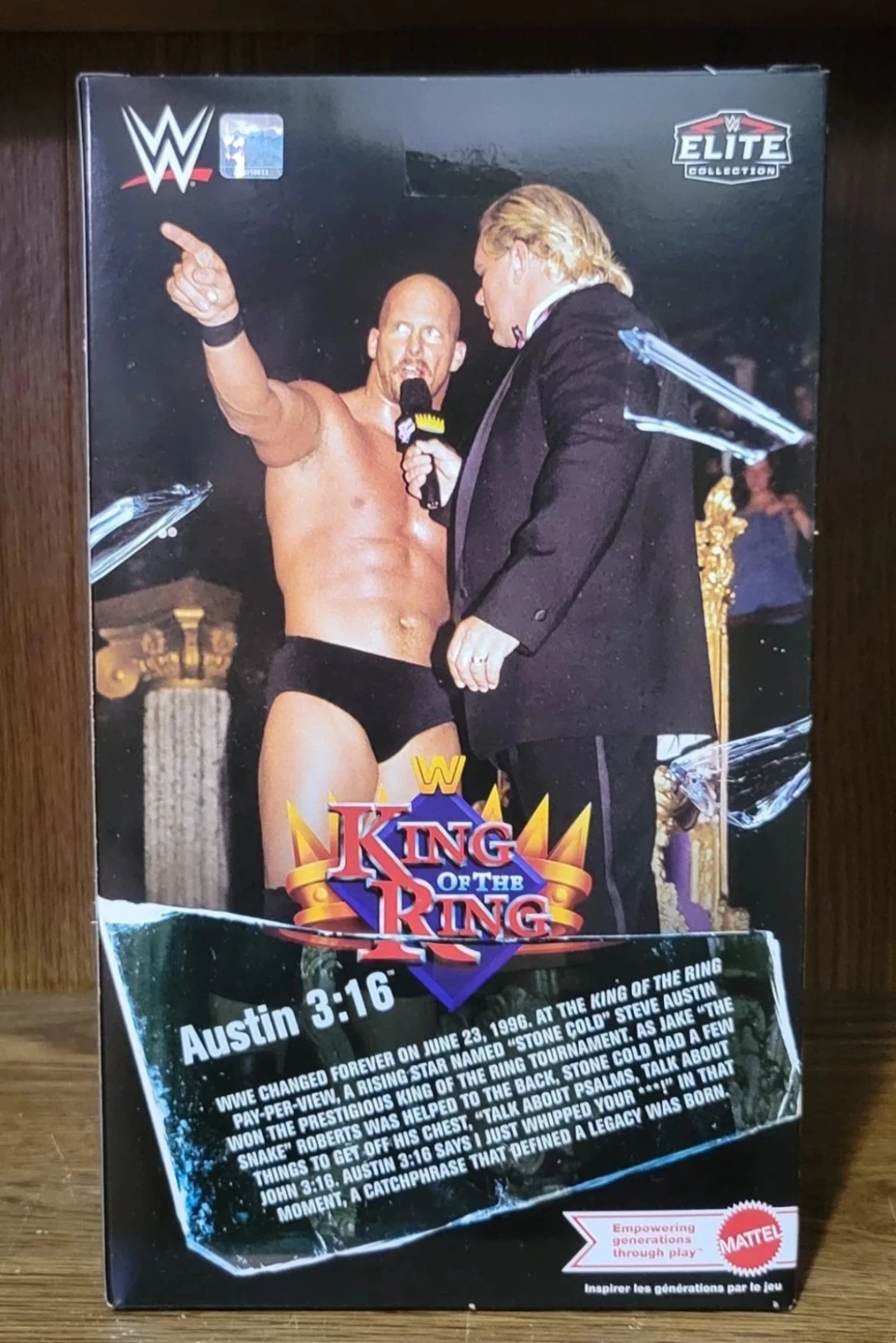 WWE Elite Stone Cold Steve Austin King of the Ring - photo 2