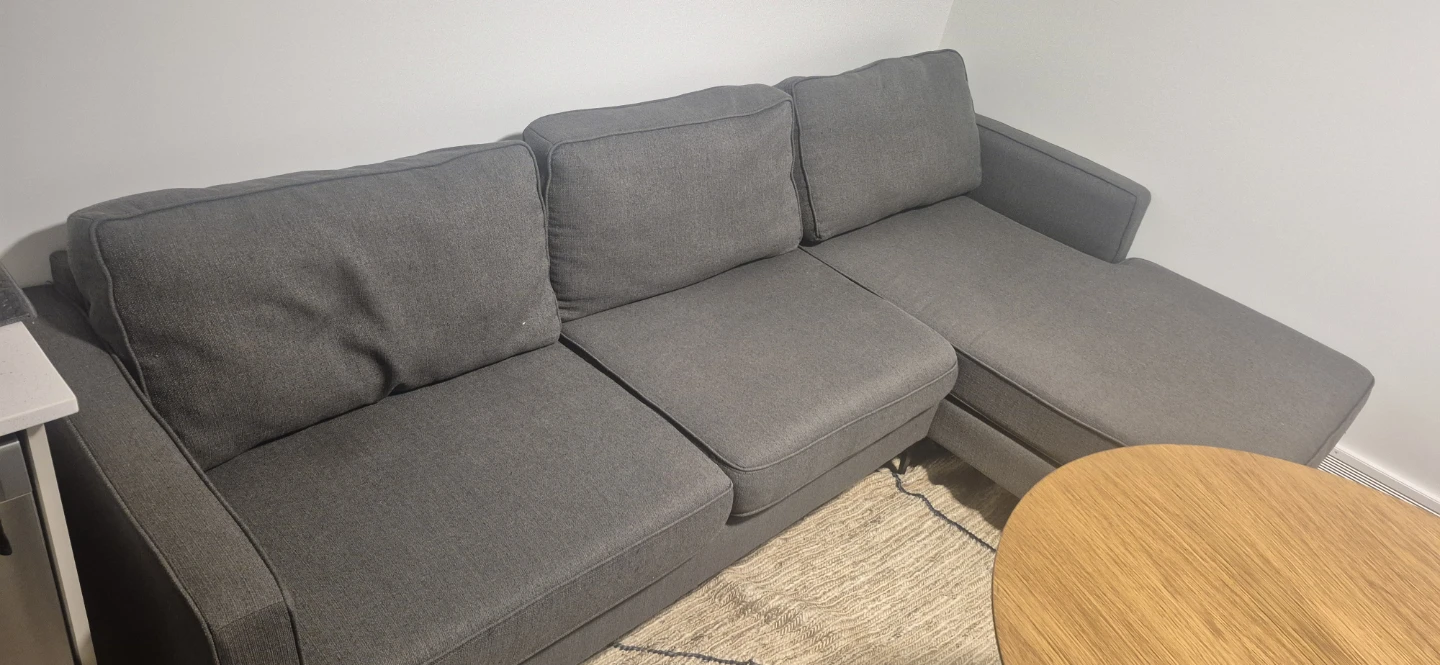 Grey Sectional Sofa - photo 2