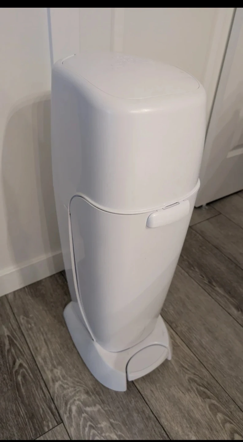 White Diaper Pail