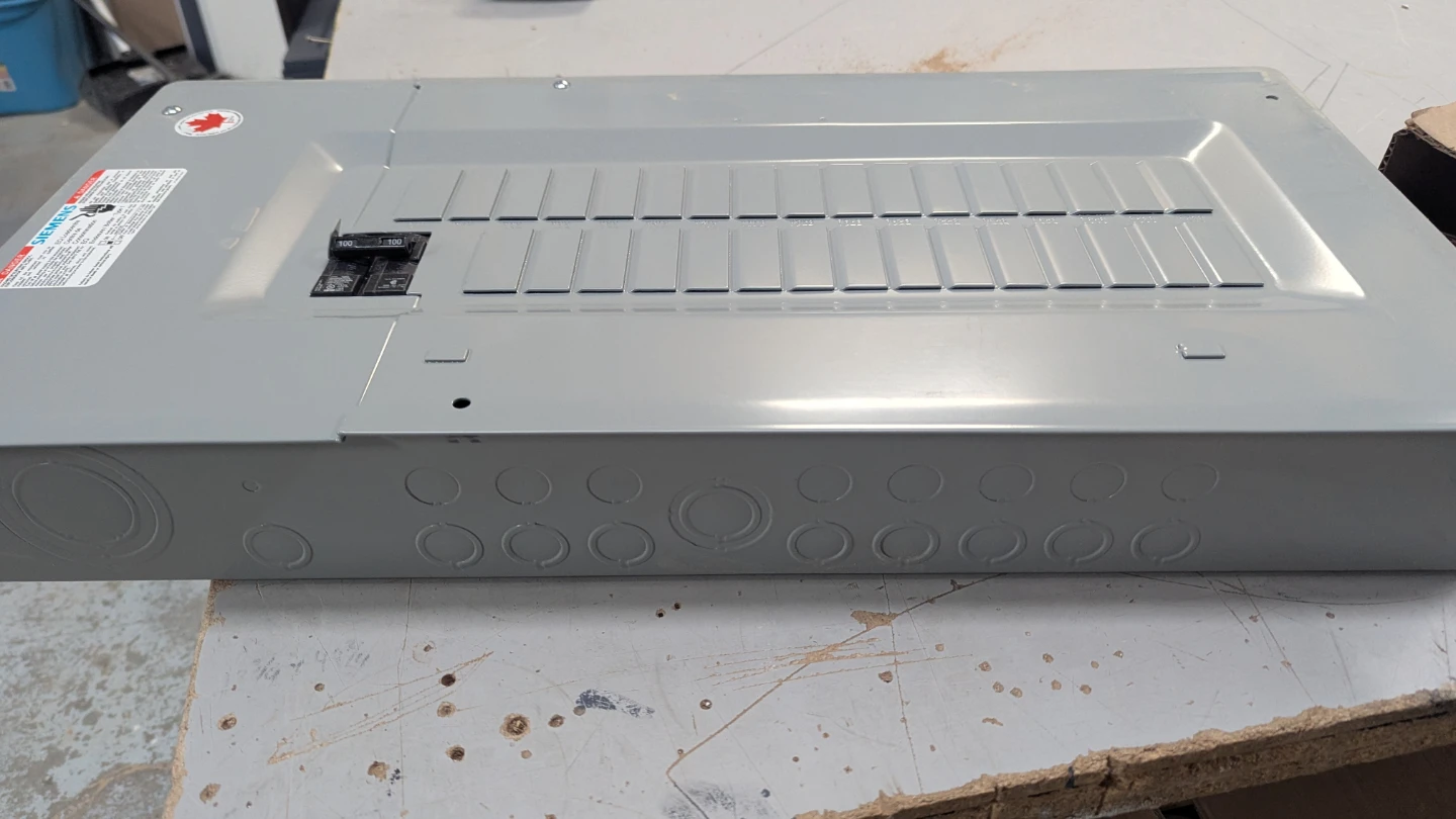 Siemens 100A Electrical Panel Box - photo 4