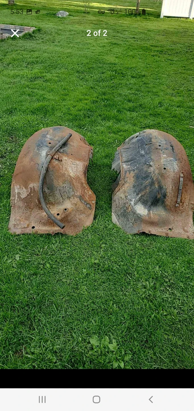 1968 Chevy Impala Inner Fenders