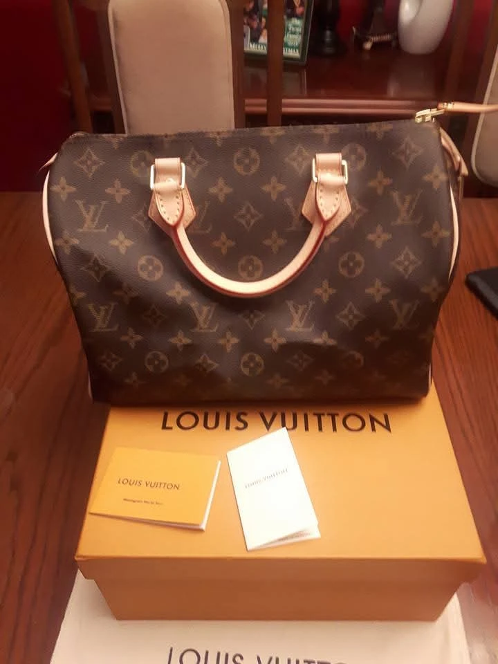 Authentic Louis Vuitton Speedy Monogram Handbag⚽ - photo 2