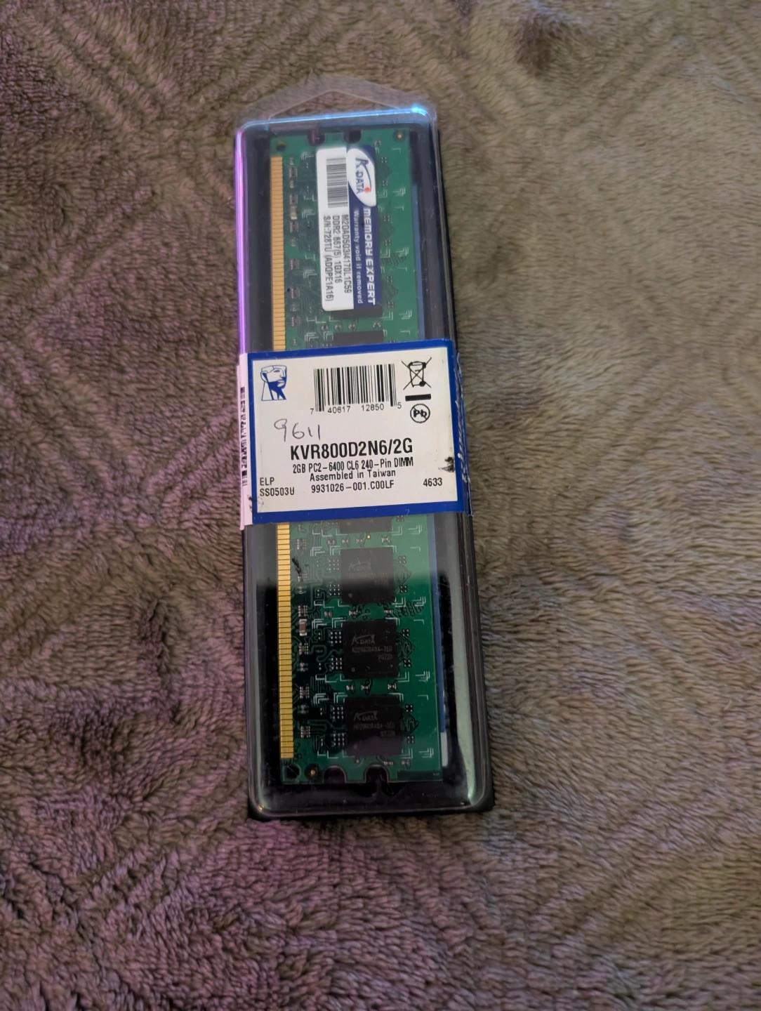 Adata DDR2 2GB RAM Module - photo 2