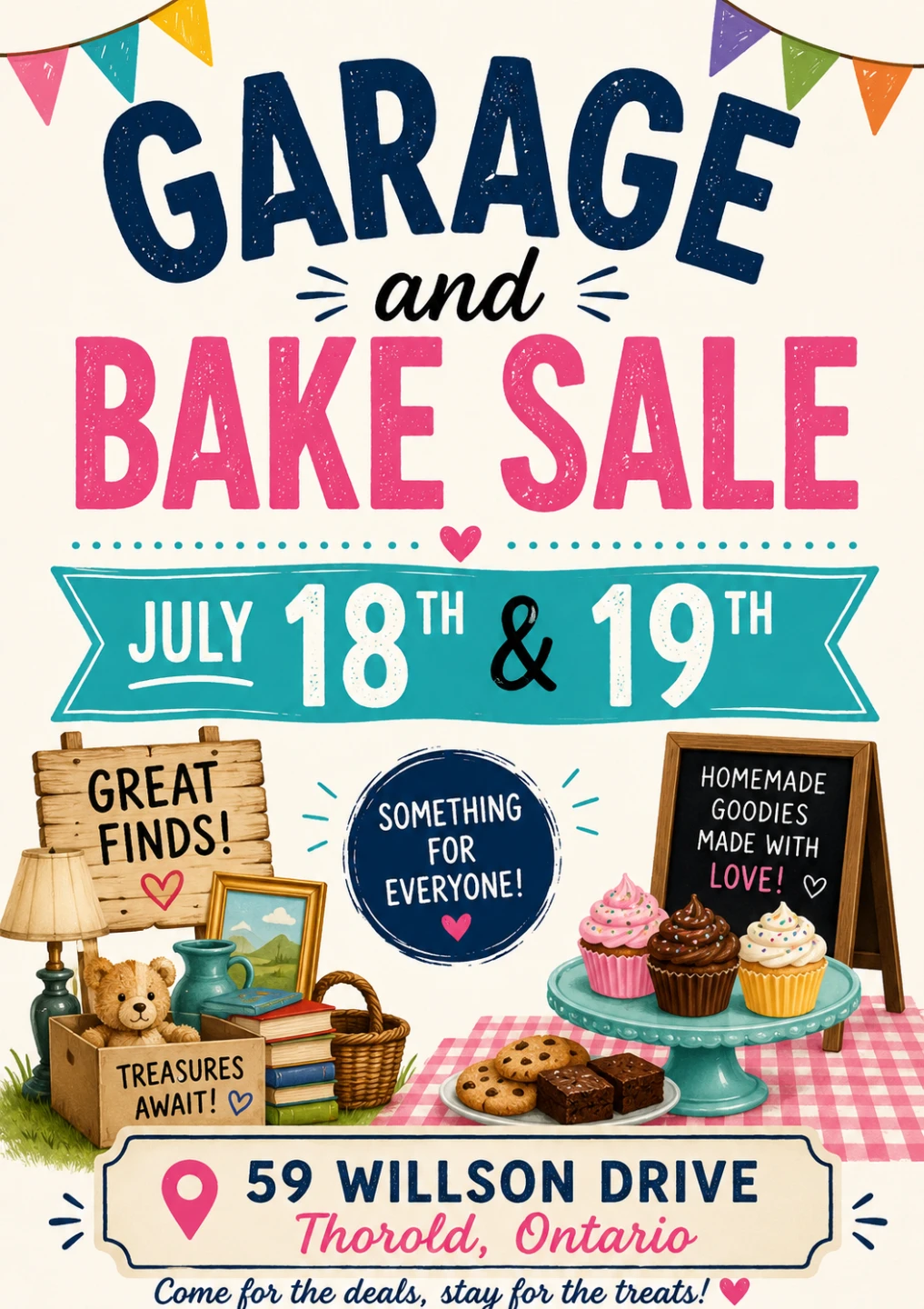 Garage and Bake Sale