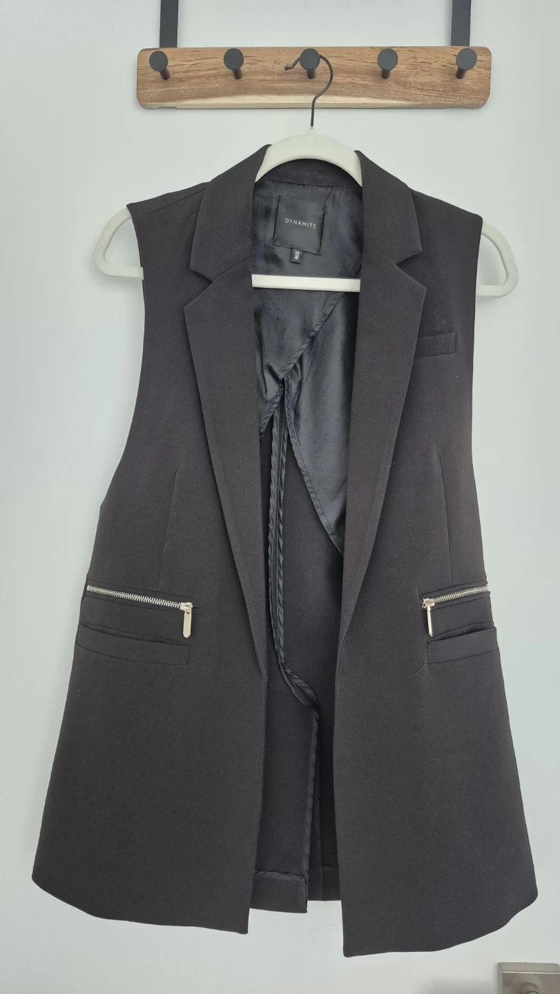 Blazer vest with pockets - Small