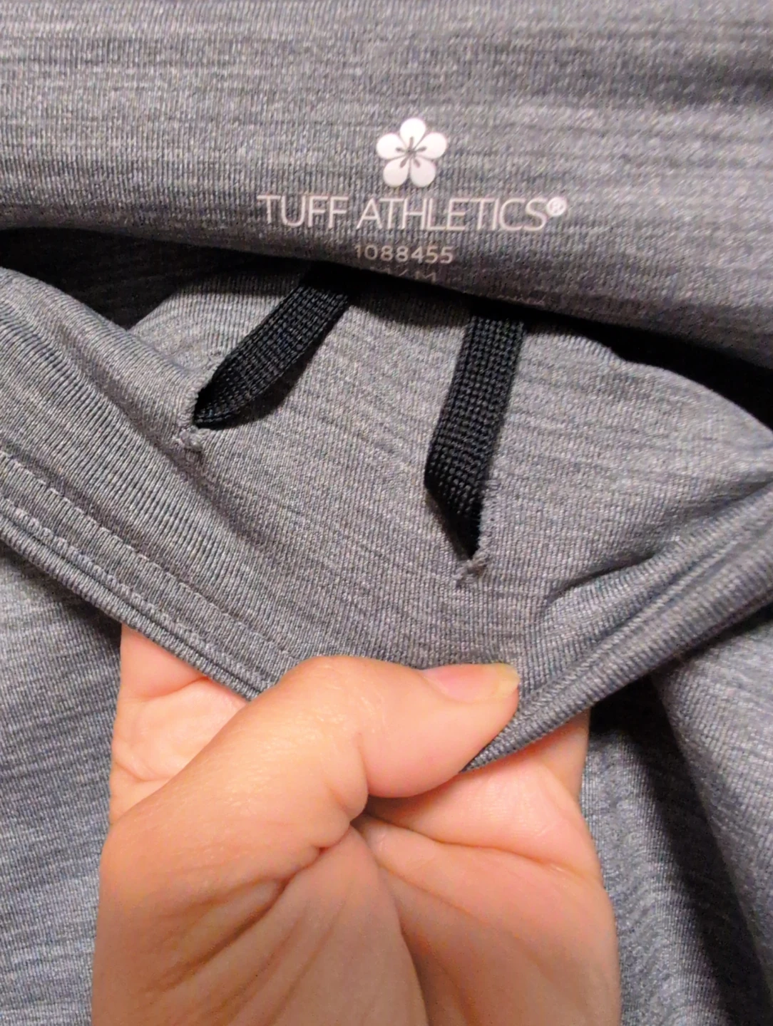 Tuff Athletics Grey Capri Leggings - photo 4