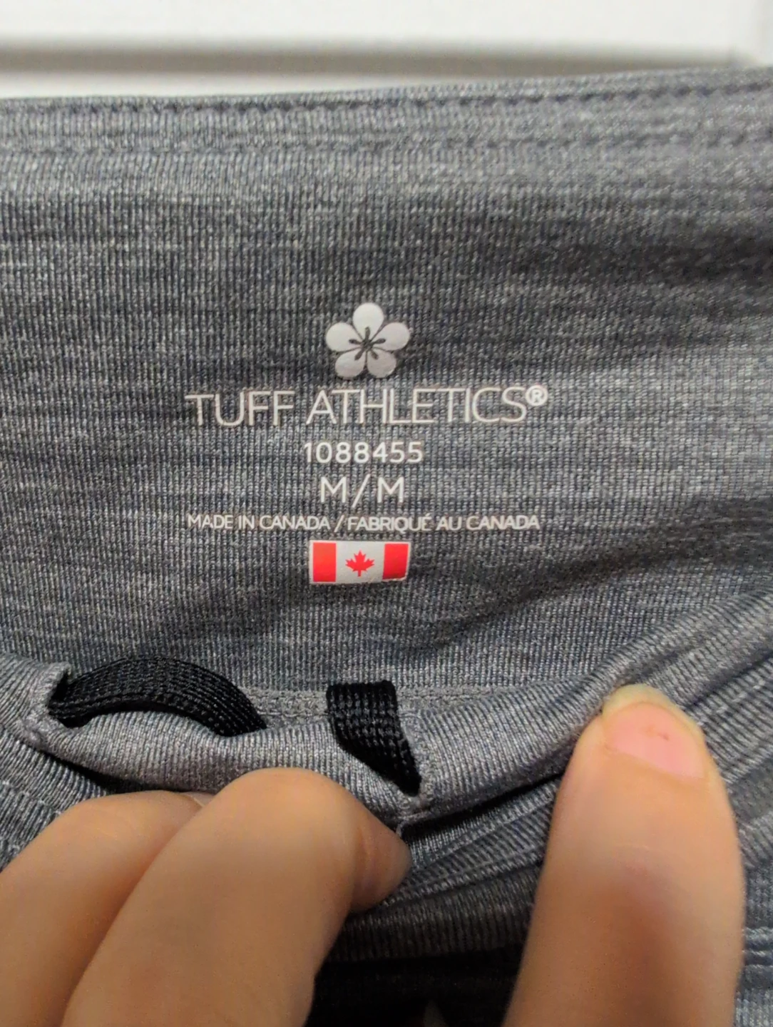 Tuff Athletics Grey Capri Leggings - photo 5