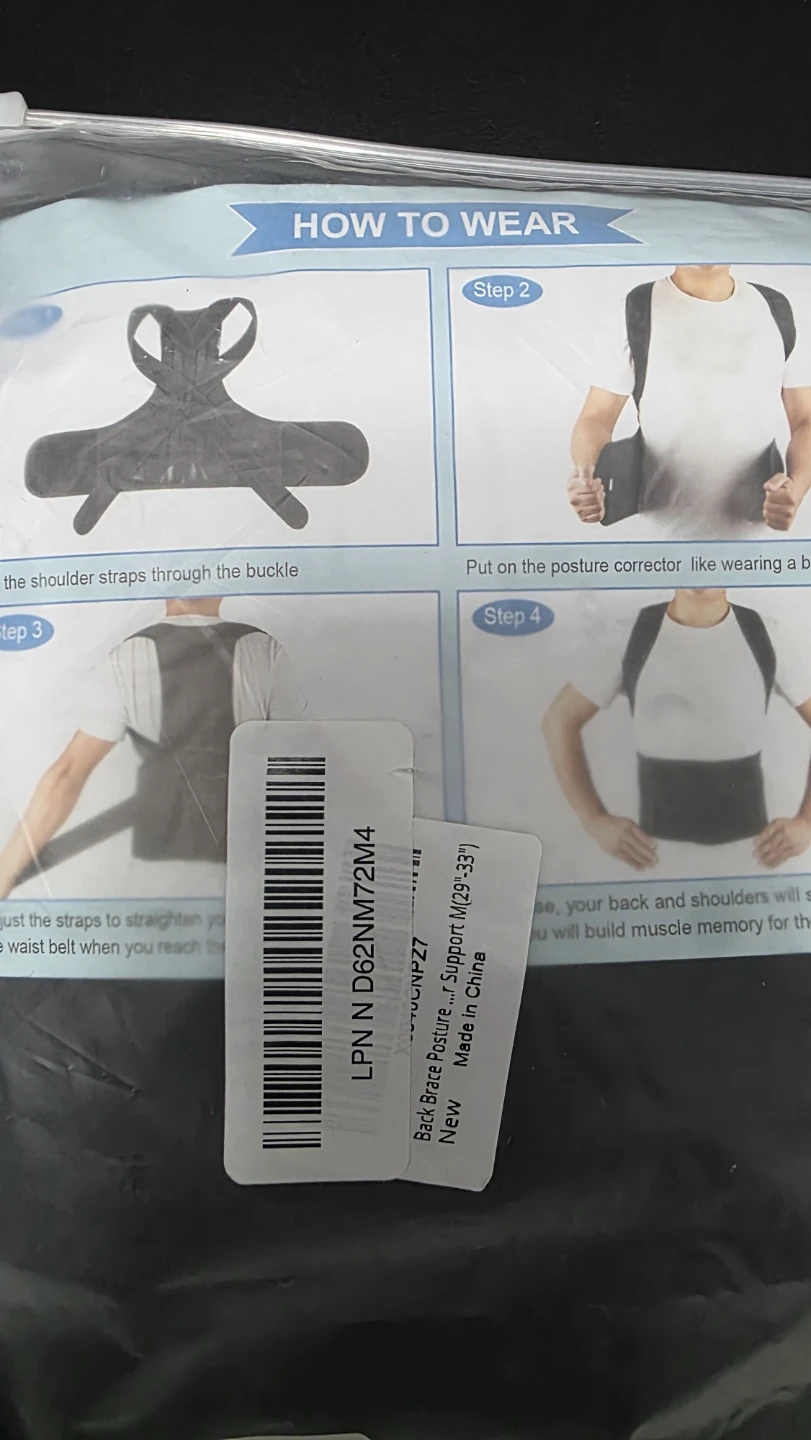 Back Brace Posture Corrector - Medium - photo 5