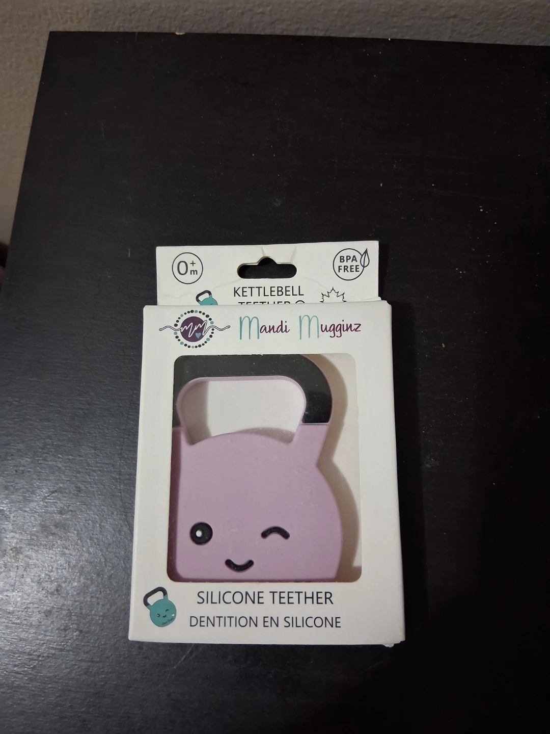 Mandi Muggins Silicone Kettlebell Teether
