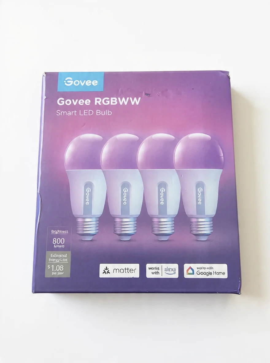 New Geovee 6 Pack RGB Light Bulbs