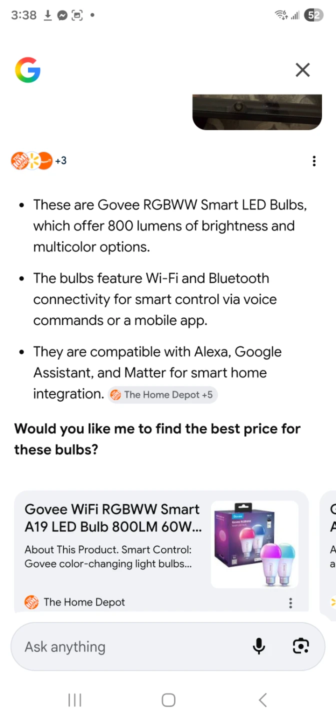 New Geovee 6 Pack RGB Light Bulbs - photo 5