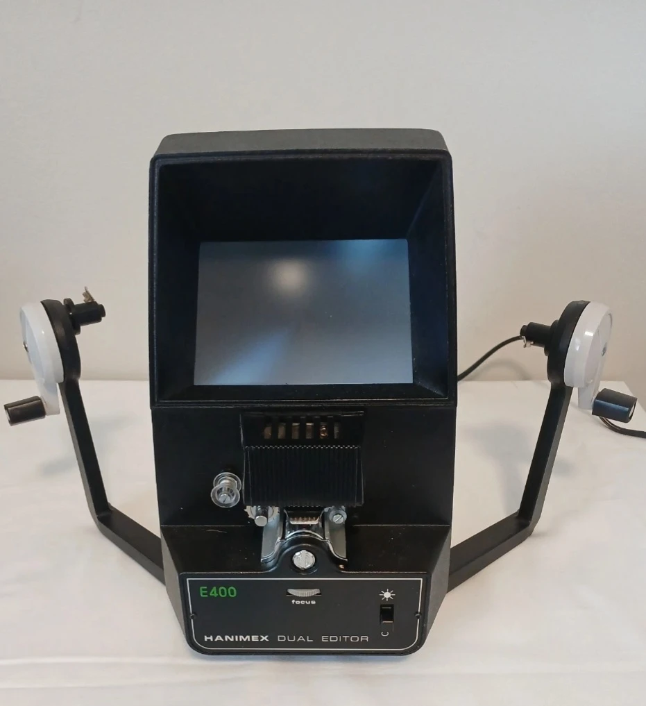 Hanimex E-400 Dual Film Editor Viewer Super 8mm