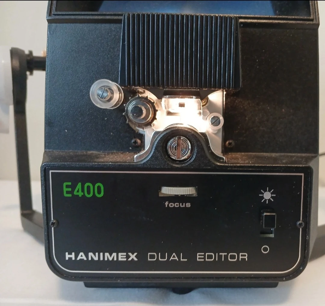 Hanimex E-400 Dual Film Editor Viewer Super 8mm - photo 3