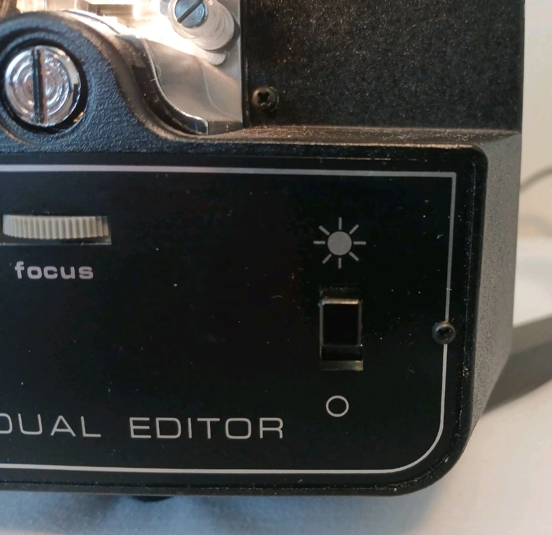 Hanimex E-400 Dual Film Editor Viewer Super 8mm - photo 4