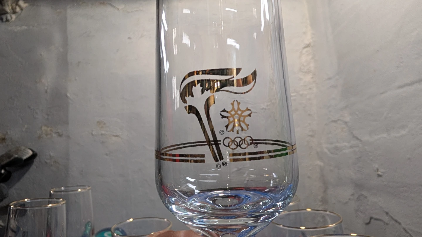 Olympic Torch Glasses Set
