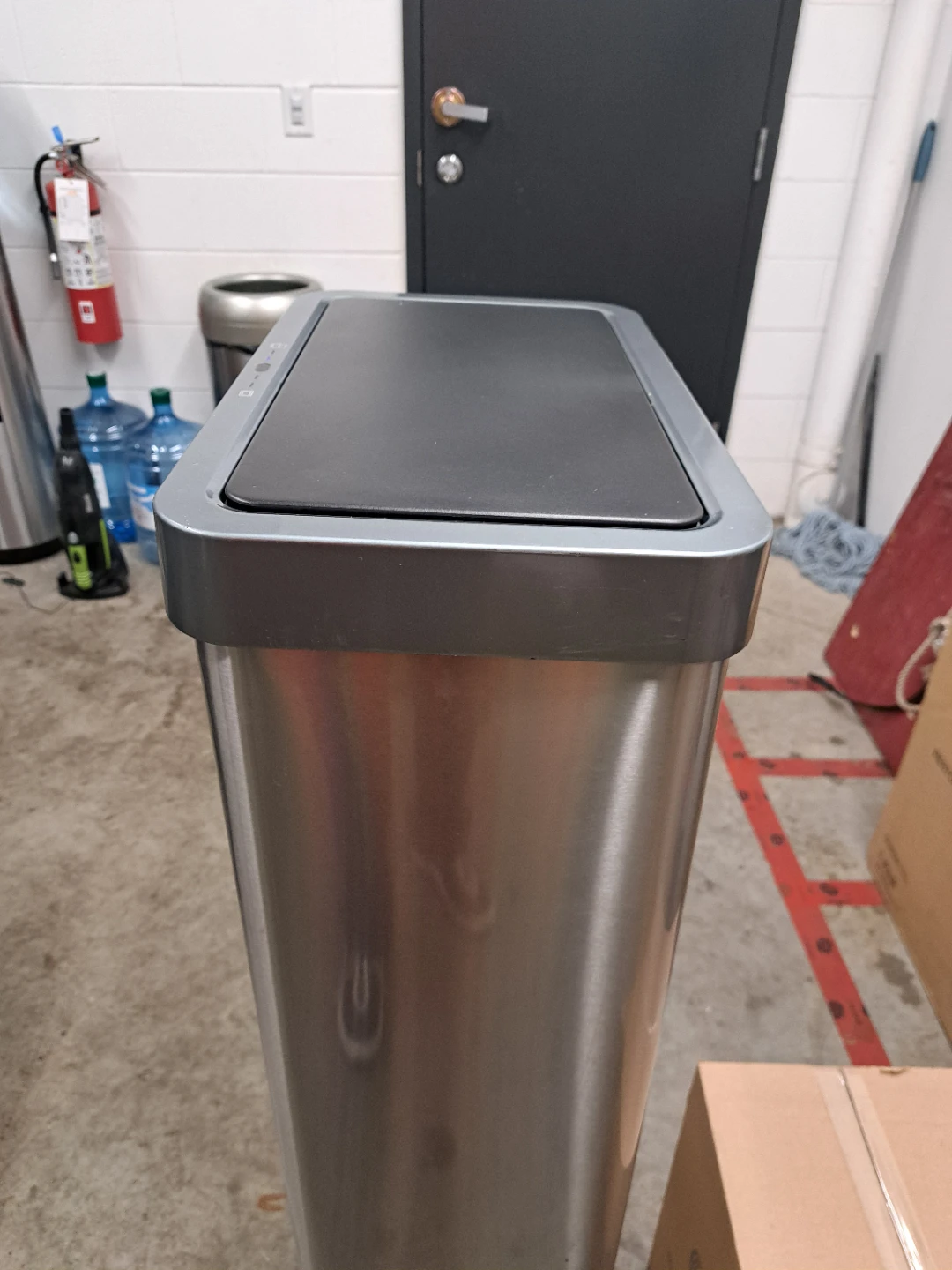 EKO Stainless Steel Step Trash Can