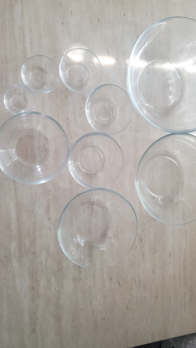 Duralex Glass Mixing Bowl Set - photo 2