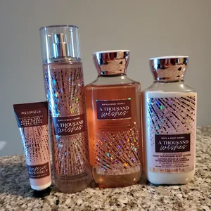 BRAND NEW! Bath & Body Works A Thousand Wishes Body Care Set