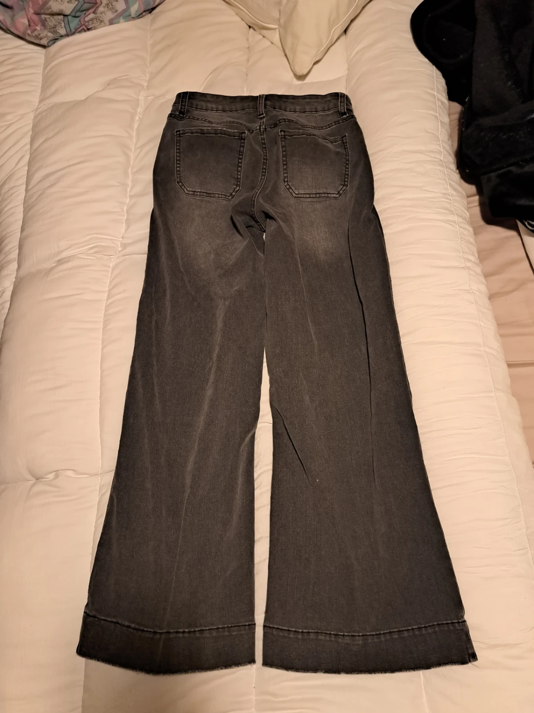 George Women's Wide Leg Jeans Size 6 Dark Grey - photo 3