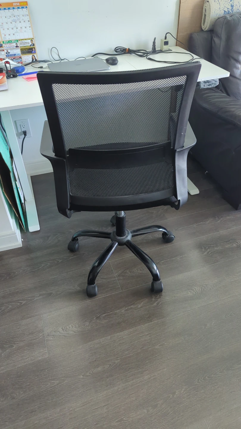 Black Mesh Office Chair - photo 2