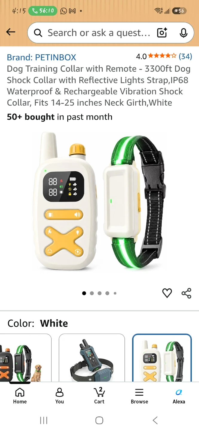Dog Training Collar with Remote