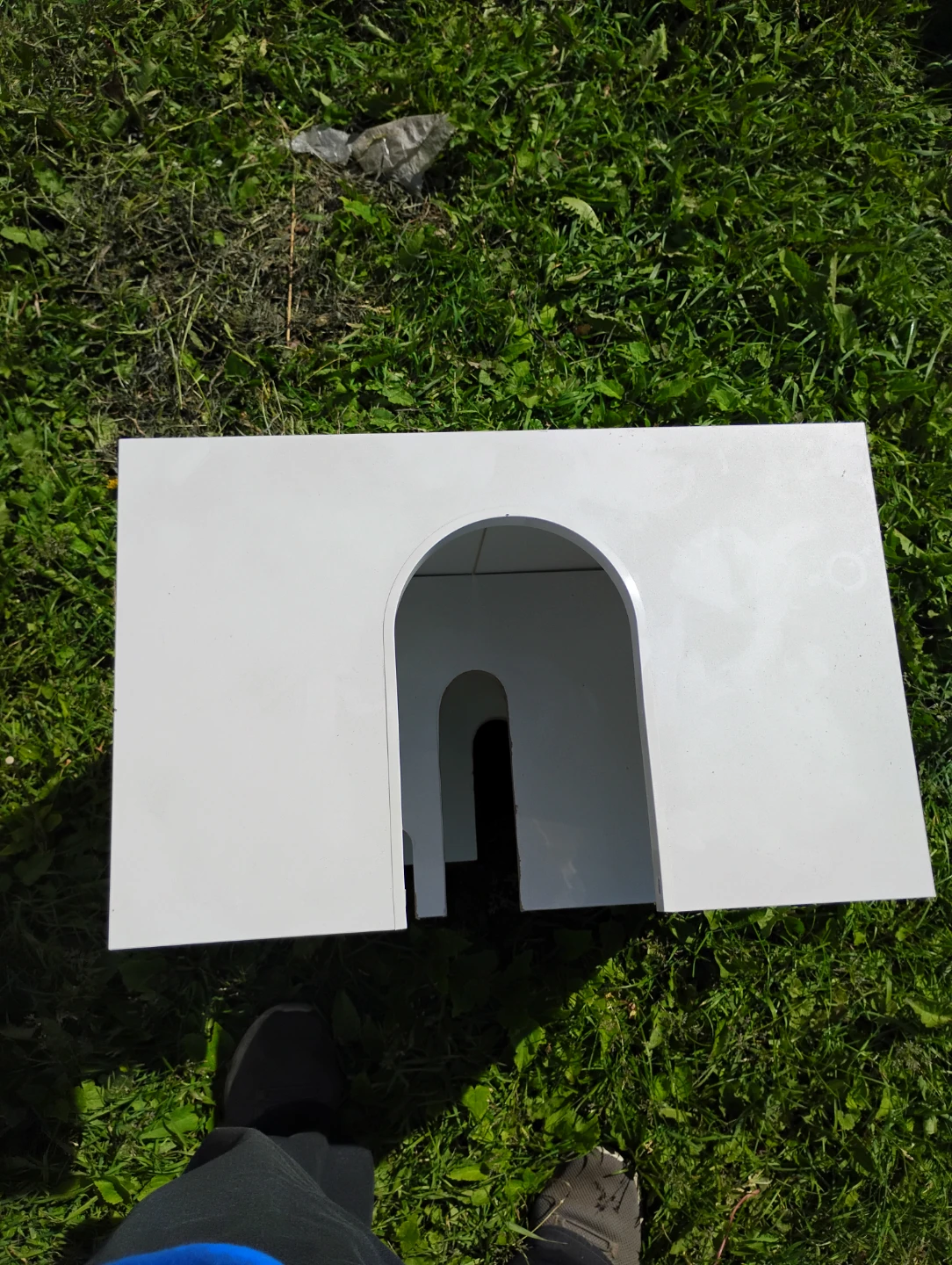 White Vanity Sink Base Cabinet - photo 2