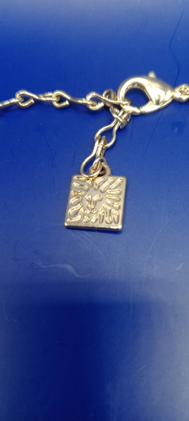 Anne Klein Gold Tone Chain Necklace with Black Inlay - photo 2