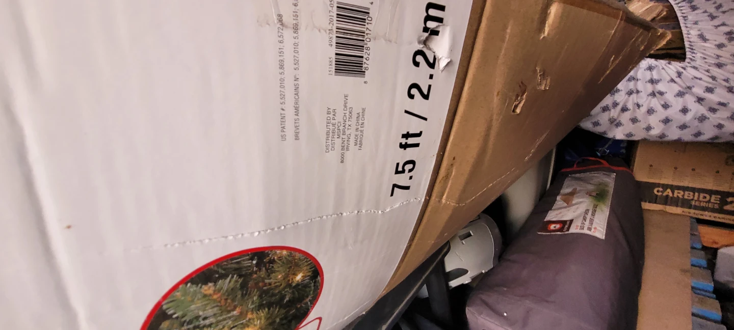 Ashland Jefferson Pre-Lit Artificial Christmas Tree - 7.5 ft