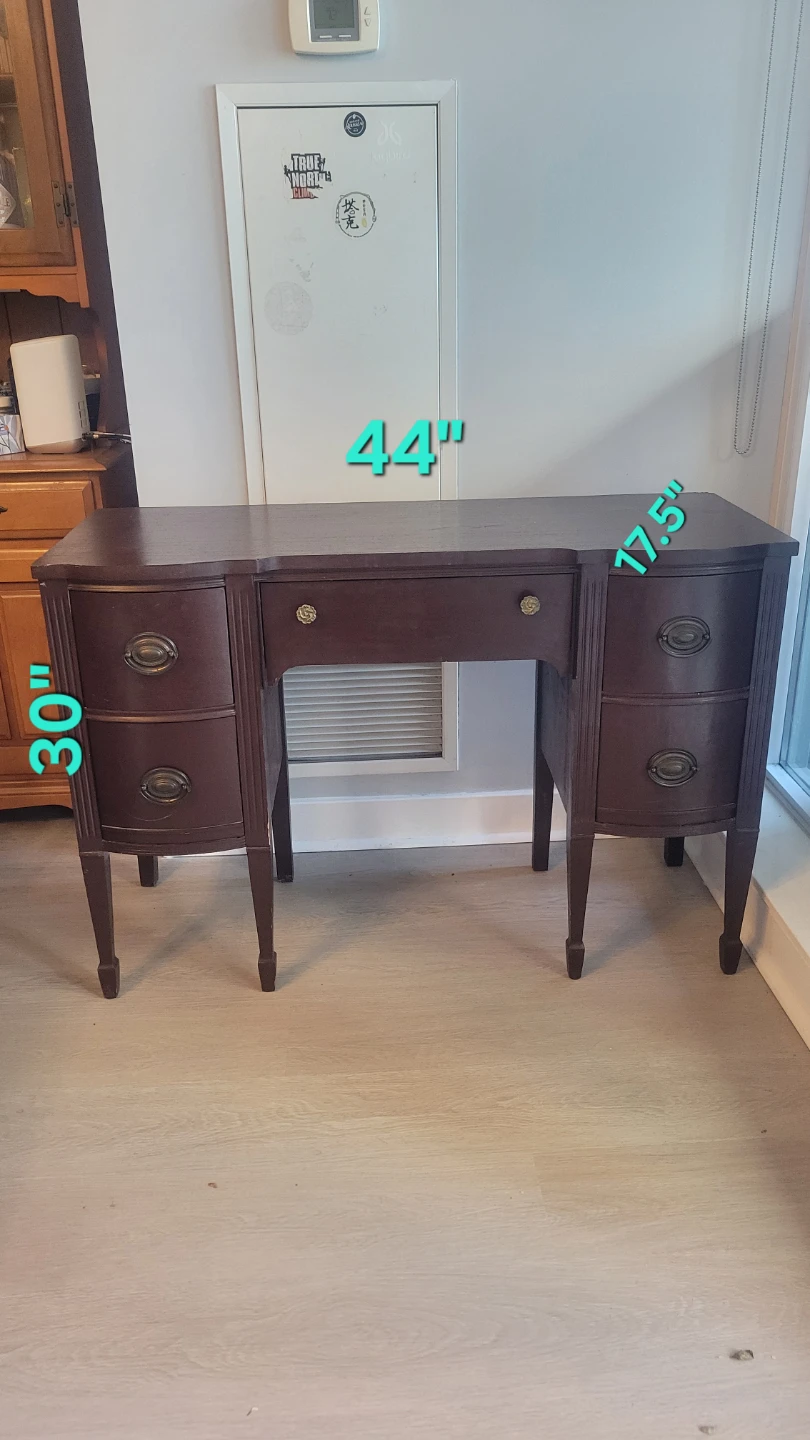 Antique vanity/desk