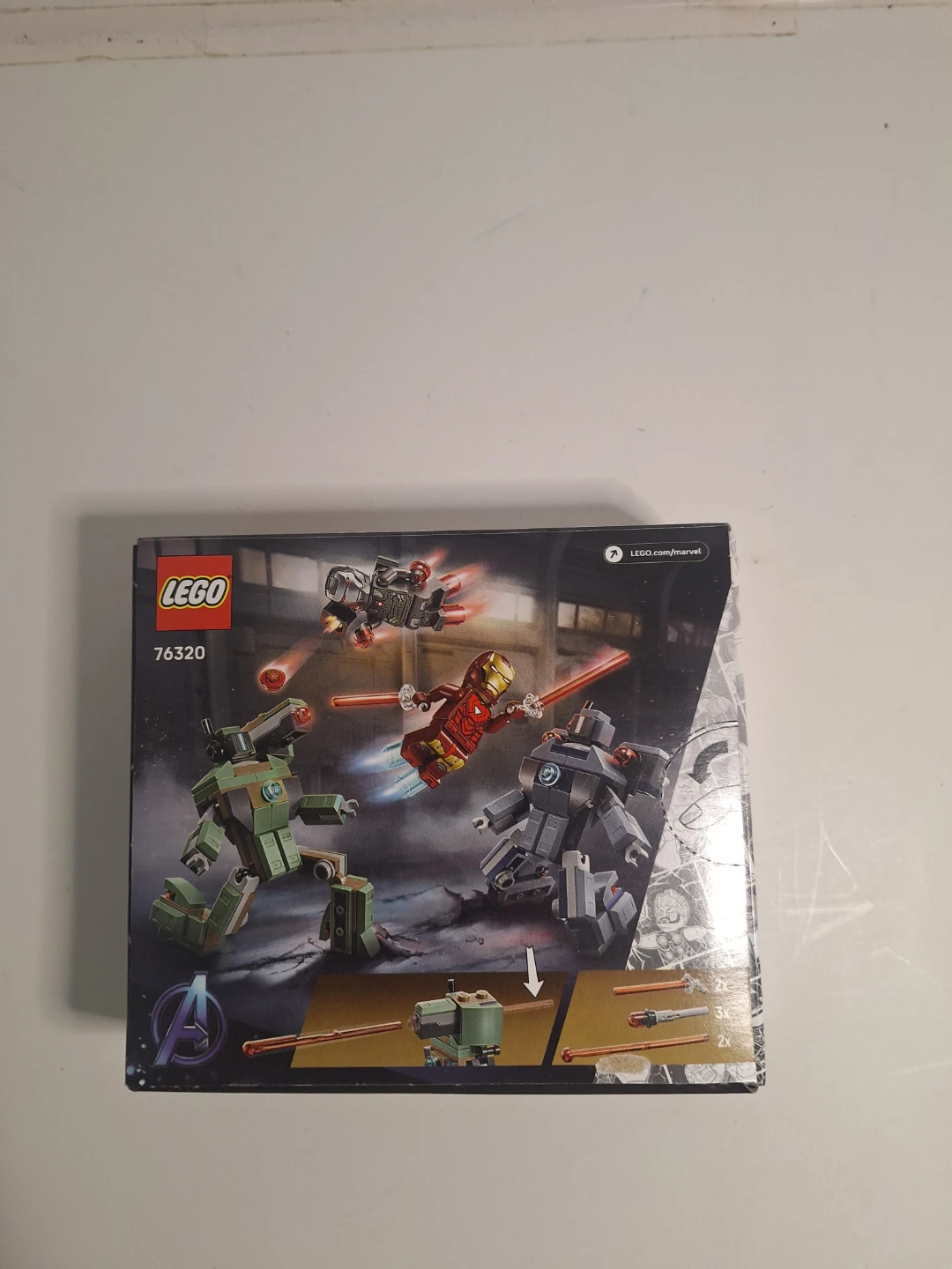 LEGO Marvel 76320 Iron Man & War Machine Mech Set - photo 2