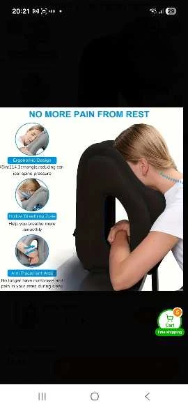 NEW Travel Pillow, Portable Head Neck Rest
