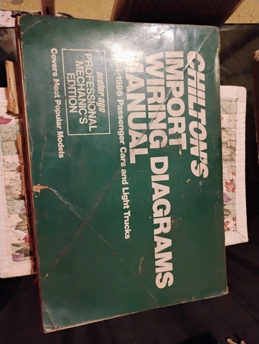 Chilton's import wiring diagrams manual