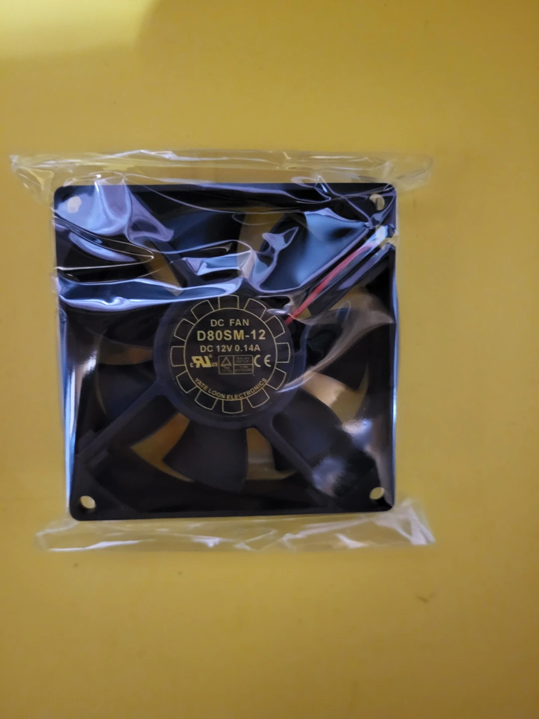 DC Fan D80SM-12 Tech Parts