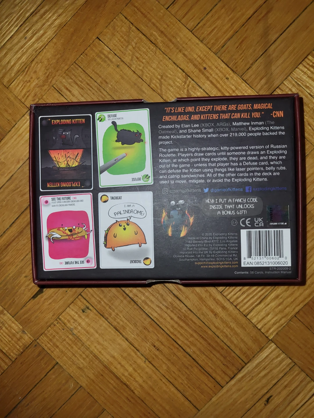 ⚽️ Exploding Kittens Original Edition Card Game - photo 2