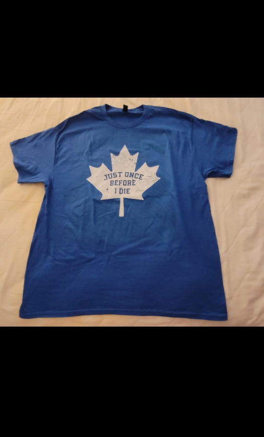 Men's XL TML T-Shirt - Just Once Before I Die