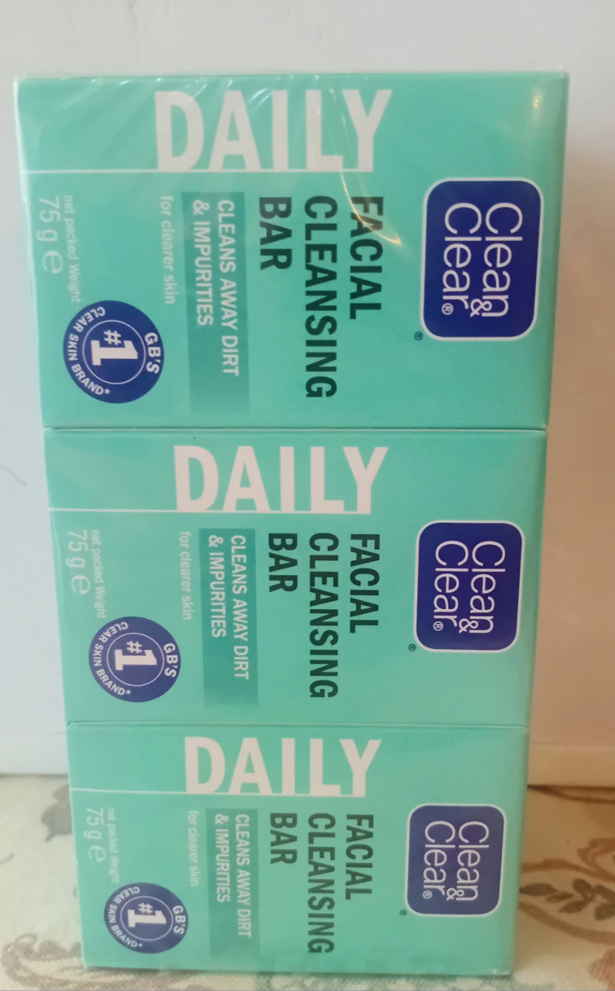 Clean & Clear Daily Facial Cleansing Bar - 6 Pack - photo 2
