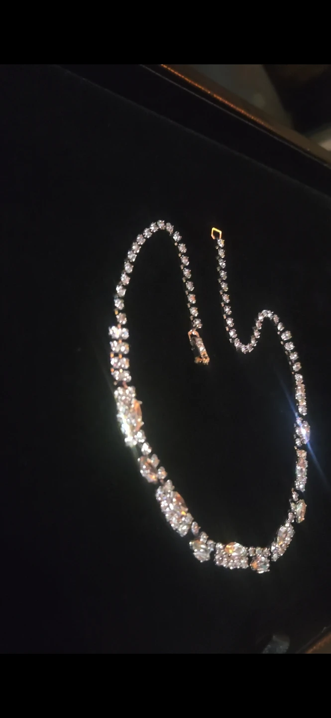 Absolutely gorgeous vintage rhinestone necklace - photo 5