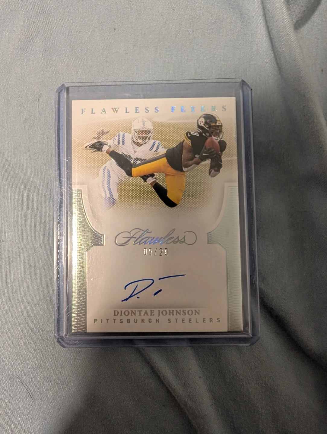 Diontae Johnson auto 09/20