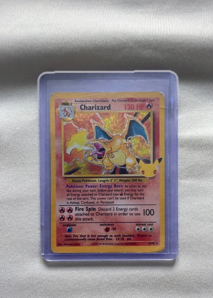 Pokémon Charizard Card 1995 25 University