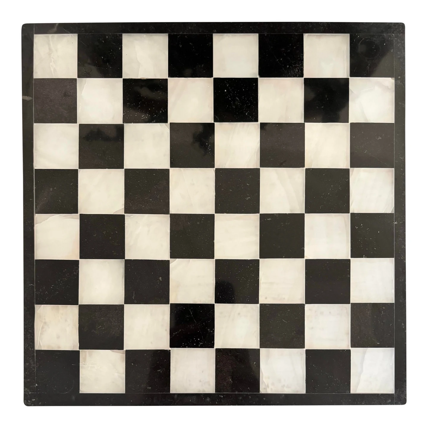 Vintage Marble and Onyx Chess Board - photo 4
