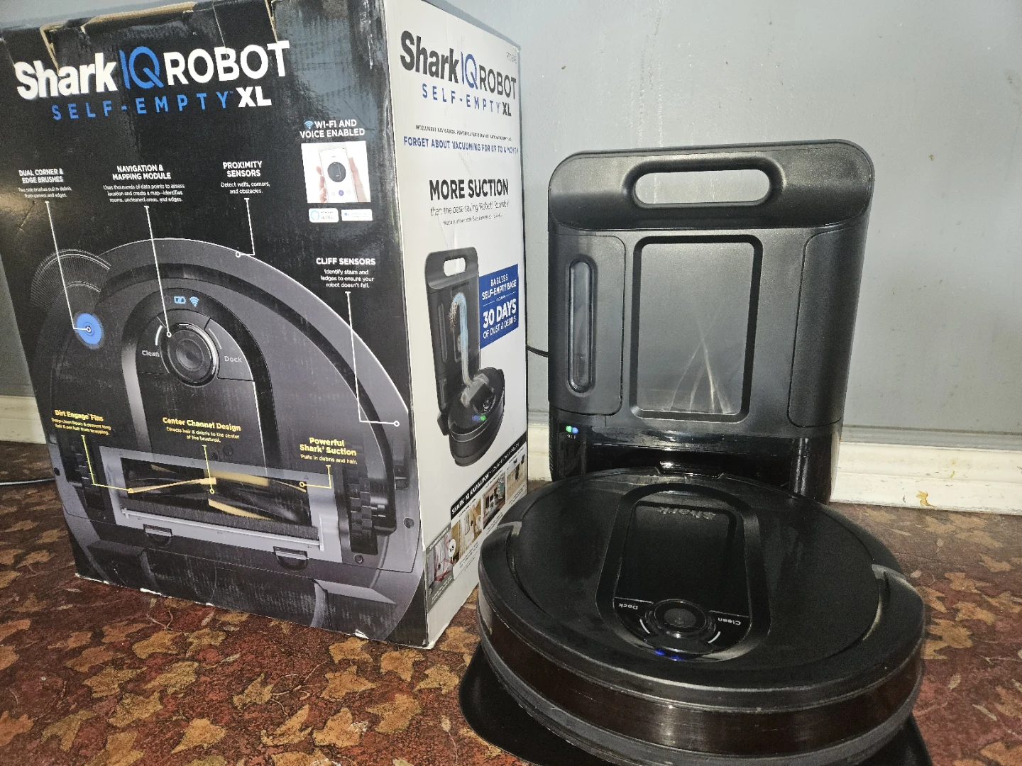 Shark Robot Vacuum with Self-Empty Base