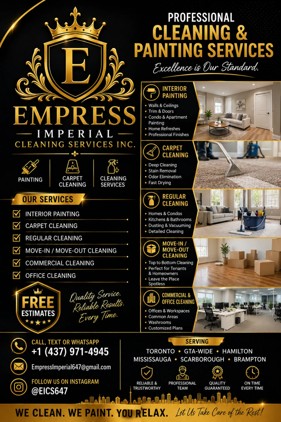 Professional Cleaning & Painting