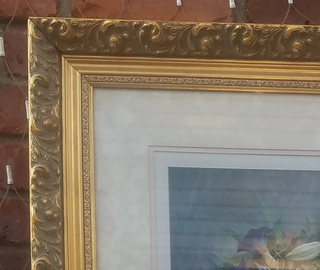 Very Large High Quality Floral Still Life Print Or Painting - photo 4