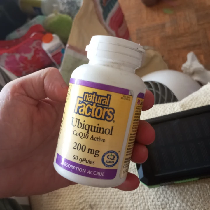 Natural Factors Ubiquinol CoQ10 Active 200 mg Softgels