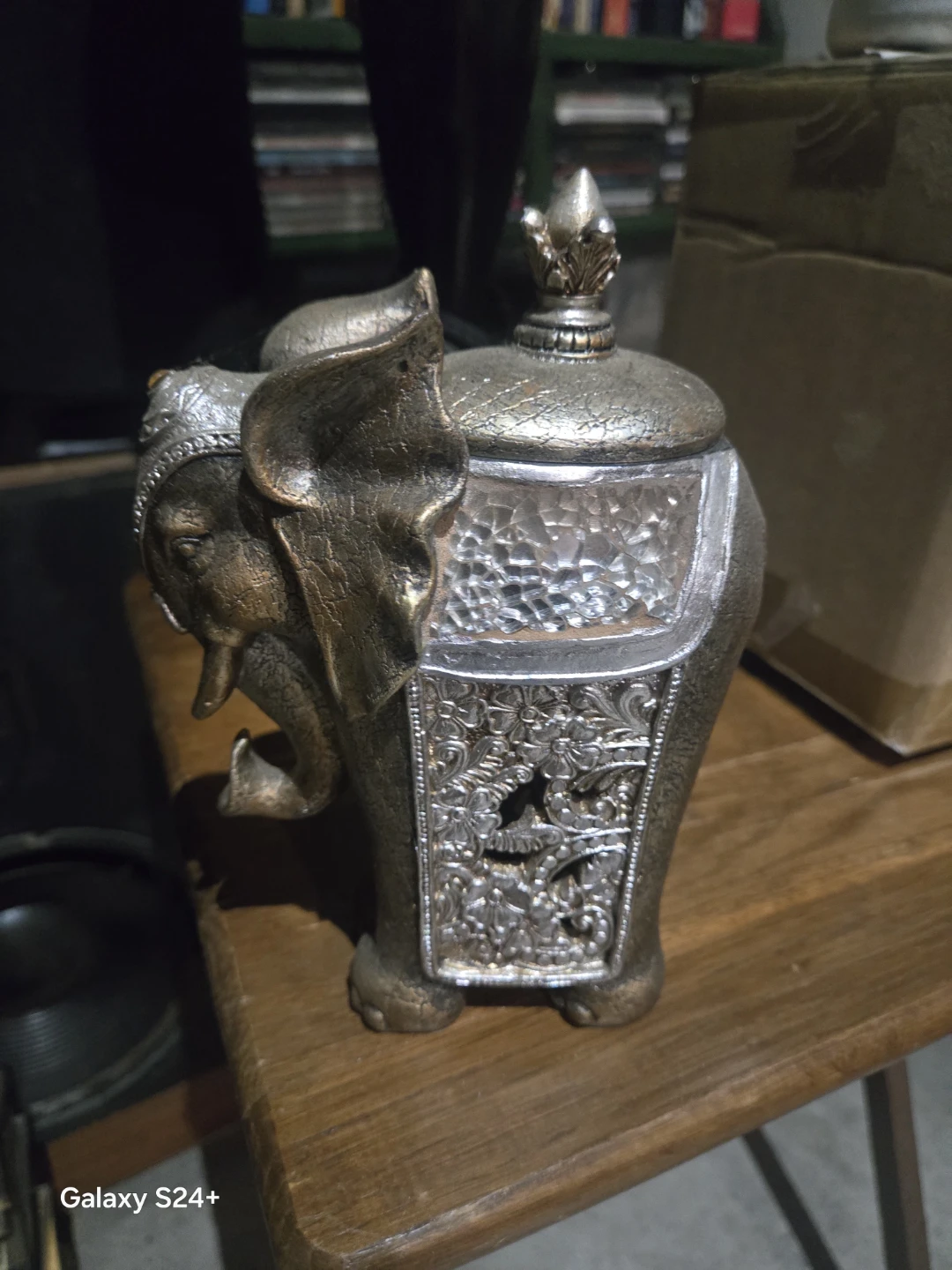 Decorative Elephant Trinket Box - photo 2