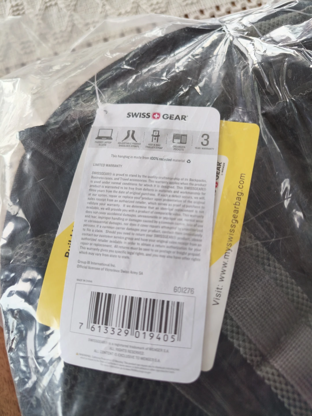Swiss Gear Laptop Backpack - photo 3