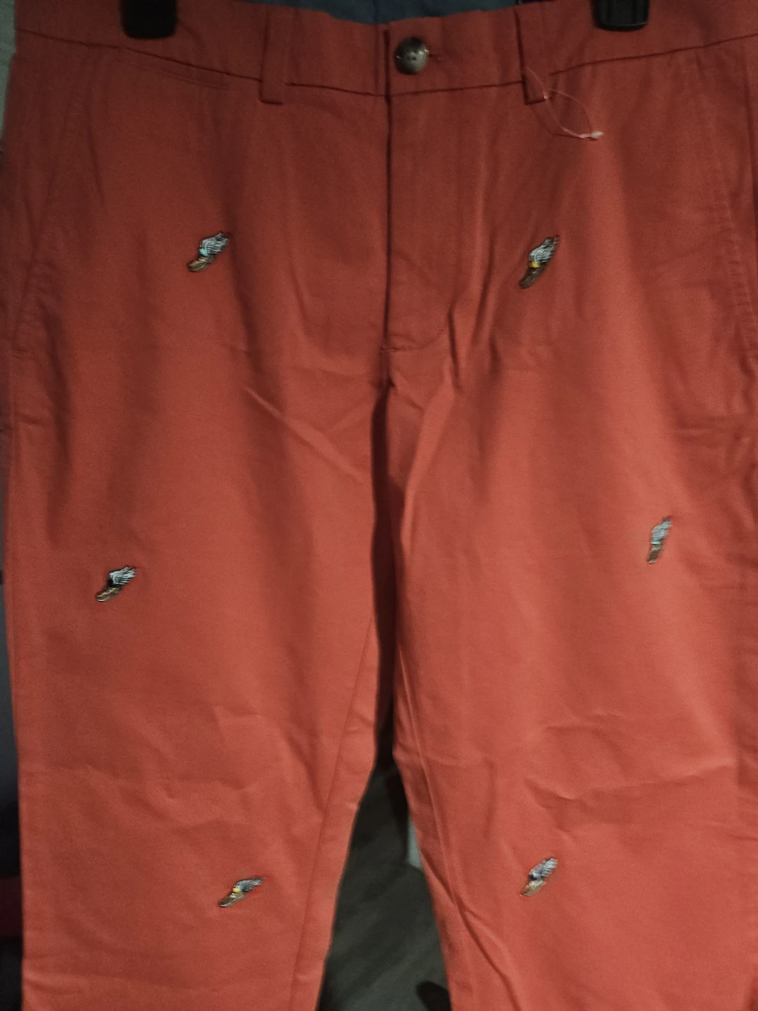 Vineyard Vines Men's Coral Bird Embroidered Chinos Pants Size 32 - photo 2